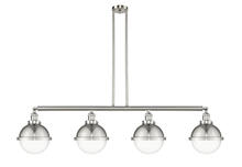  214-SN-HFS-82-SN - Hampden - 4 Light - 54 inch - Brushed Satin Nickel - Stem Hung - Island Light