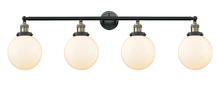  215-BAB-G201-8 - Beacon - 4 Light - 44 inch - Black Antique Brass - Bath Vanity Light