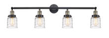  215-BAB-G513 - Bell - 4 Light - 42 inch - Black Antique Brass - Bath Vanity Light