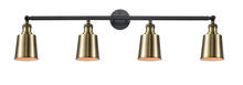  215-BAB-M9-AB - Addison - 4 Light - 42 inch - Black Antique Brass - Bath Vanity Light