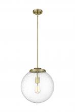  221-1S-AB-G204-14 - Beacon - 1 Light - 16 inch - Antique Brass - Cord hung - Pendant