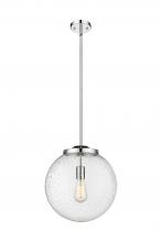  221-1S-PC-G204-14 - Beacon - 1 Light - 16 inch - Polished Chrome - Cord hung - Pendant