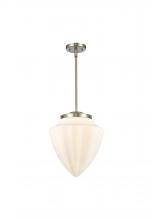  221-1S-SN-G661-12 - Beacon - 1 Light - 16 inch - Brushed Satin Nickel - Cord hung - Pendant