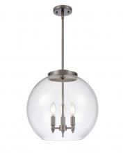 Innovations Lighting 221-3S-OB-G122-16-LED - Athens - 3 Light - 16 inch - Oil Rubbed Bronze - Cord hung - Pendant