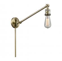 237-AB - Bare Bulb - 1 Light - 5 inch - Antique Brass - Swing Arm