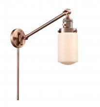  237-AC-G311 - Dover - 1 Light - 5 inch - Antique Copper - Swing Arm
