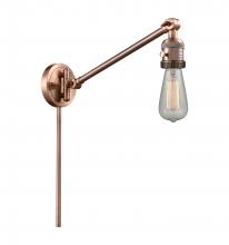  237-AC - Bare Bulb - 1 Light - 5 inch - Antique Copper - Swing Arm