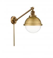  237-BB-HFS-82-BB - Hampden - 1 Light - 9 inch - Brushed Brass - Swing Arm