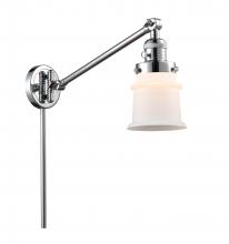 Innovations Lighting 237-PC-G181S-LED - Canton - 1 Light - 8 inch - Polished Chrome - Swing Arm