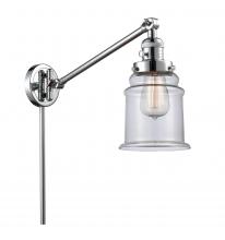 Innovations Lighting 237-PC-G182-LED - Canton - 1 Light - 8 inch - Polished Chrome - Swing Arm