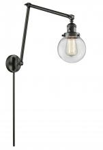  238-OB-G202-6-LED - Beacon - 1 Light - 6 inch - Oil Rubbed Bronze - Swing Arm