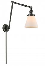  238-OB-G61-LED - Cone - 1 Light - 8 inch - Oil Rubbed Bronze - Swing Arm