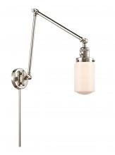 Innovations Lighting 238-PN-G311-LED - Dover - 1 Light - 5 inch - Polished Nickel - Swing Arm