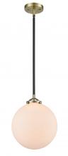  284-1S-BAB-G201-10 - Beacon - 1 Light - 10 inch - Black Antique Brass - Cord hung - Mini Pendant