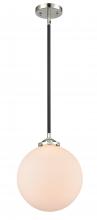  284-1S-BPN-G201-10 - Beacon - 1 Light - 10 inch - Black Polished Nickel - Cord hung - Mini Pendant