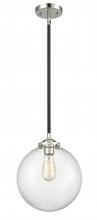  284-1S-BPN-G204-10 - Beacon - 1 Light - 10 inch - Black Polished Nickel - Cord hung - Mini Pendant