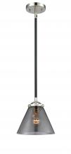 Innovations Lighting 284-1S-BPN-G43-LED - Cone - 1 Light - 8 inch - Black Polished Nickel - Cord hung - Mini Pendant