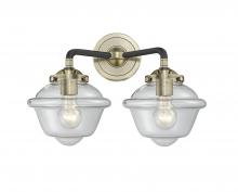  284-2W-BAB-G532 - Oxford - 2 Light - 16 inch - Black Antique Brass - Bath Vanity Light