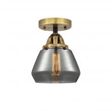  288-1C-BAB-G173-LED - Fulton - 1 Light - 7 inch - Black Antique Brass - Semi-Flush Mount