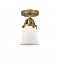  288-1C-BB-G181S-LED - Canton - 1 Light - 5 inch - Brushed Brass - Semi-Flush Mount