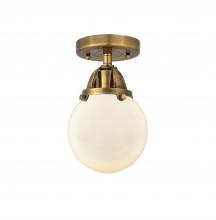  288-1C-BB-G201-6-LED - Beacon - 1 Light - 6 inch - Brushed Brass - Semi-Flush Mount