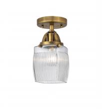  288-1C-BB-G302-LED - Colton - 1 Light - 6 inch - Brushed Brass - Semi-Flush Mount