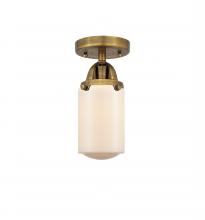  288-1C-BB-G311-LED - Dover - 1 Light - 5 inch - Brushed Brass - Semi-Flush Mount