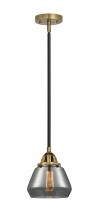  288-1S-BAB-G173 - Fulton - 1 Light - 7 inch - Black Antique Brass - Cord hung - Mini Pendant