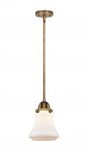  288-1S-BB-G191 - Bellmont - 1 Light - 6 inch - Brushed Brass - Cord hung - Mini Pendant