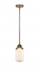  288-1S-BB-G311 - Dover - 1 Light - 5 inch - Brushed Brass - Cord hung - Mini Pendant