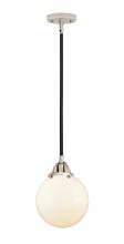 Innovations Lighting 288-1S-BPN-G201-8-LED - Beacon - 1 Light - 8 inch - Black Polished Nickel - Cord hung - Mini Pendant