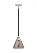 Innovations Lighting 288-1S-BPN-G43-LED - Cone - 1 Light - 8 inch - Black Polished Nickel - Cord hung - Mini Pendant