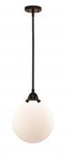  288-1S-OB-G201-10 - Beacon - 1 Light - 10 inch - Oil Rubbed Bronze - Cord hung - Mini Pendant