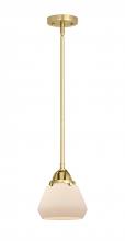  288-1S-SG-G171 - Fulton - 1 Light - 7 inch - Satin Gold - Cord hung - Mini Pendant