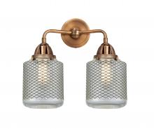  288-2W-AC-G262-LED - Stanton - 2 Light - 14 inch - Antique Copper - Bath Vanity Light