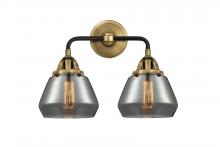  288-2W-BAB-G173-LED - Fulton - 2 Light - 15 inch - Black Antique Brass - Bath Vanity Light