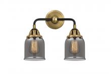  288-2W-BAB-G53-LED - Bell - 2 Light - 13 inch - Black Antique Brass - Bath Vanity Light