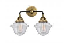  288-2W-BAB-G534 - Oxford - 2 Light - 16 inch - Black Antique Brass - Bath Vanity Light