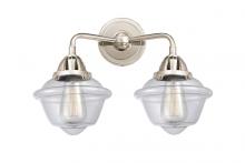  288-2W-PN-G532 - Oxford - 2 Light - 16 inch - Polished Nickel - Bath Vanity Light