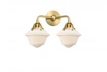  288-2W-SG-G531 - Oxford - 2 Light - 16 inch - Satin Gold - Bath Vanity Light