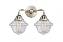  288-2W-SN-G534 - Oxford - 2 Light - 16 inch - Brushed Satin Nickel - Bath Vanity Light