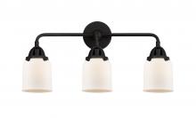  288-3W-BK-G51-LED - Bell - 3 Light - 23 inch - Matte Black - Bath Vanity Light