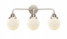 Innovations Lighting 288-3W-PN-G201-6-LED - Beacon - 3 Light - 24 inch - Polished Nickel - Bath Vanity Light