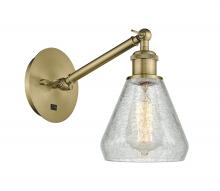  317-1W-AB-G275-LED - Conesus - 1 Light - 6 inch - Antique Brass - Sconce