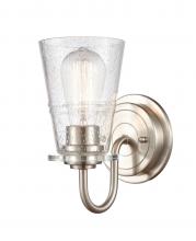  421-1W-SN-G4214 - Scarlett - 1 Light - 5 inch - Satin Nickel - Bath Vanity Light