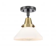  447-1C-BAB-G4471 - Caden - 1 Light - 8 inch - Black Antique Brass - Flush Mount