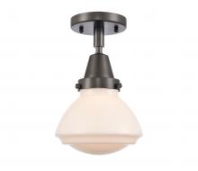 Innovations Lighting 447-1C-OB-G321-LED - Olean - 1 Light - 7 inch - Oil Rubbed Bronze - Flush Mount