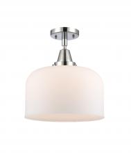 Innovations Lighting 447-1C-PC-G71-L-LED - Bell - 1 Light - 12 inch - Polished Chrome - Flush Mount