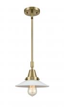  447-1S-AB-G1-LED - Halophane - 1 Light - 9 inch - Antique Brass - Mini Pendant