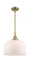 Innovations Lighting 447-1S-AB-G71-L-LED - Bell - 1 Light - 12 inch - Antique Brass - Mini Pendant